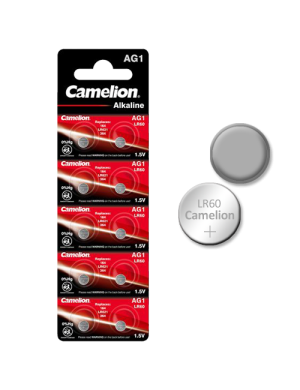 LR621-AG1-BP10 ΜΠΑΤΑΡΙΑ CAMELION ΑΛKΑΛΙΚΗ 10τμχ. CAMELION