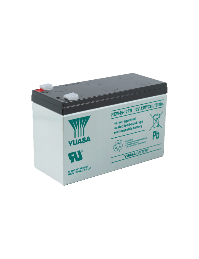 REW45-12 ΜΠΑΤΑΡΙΑ ΜΟΛΥΒΔΟΥ YUASA 8AH 12V YUASA