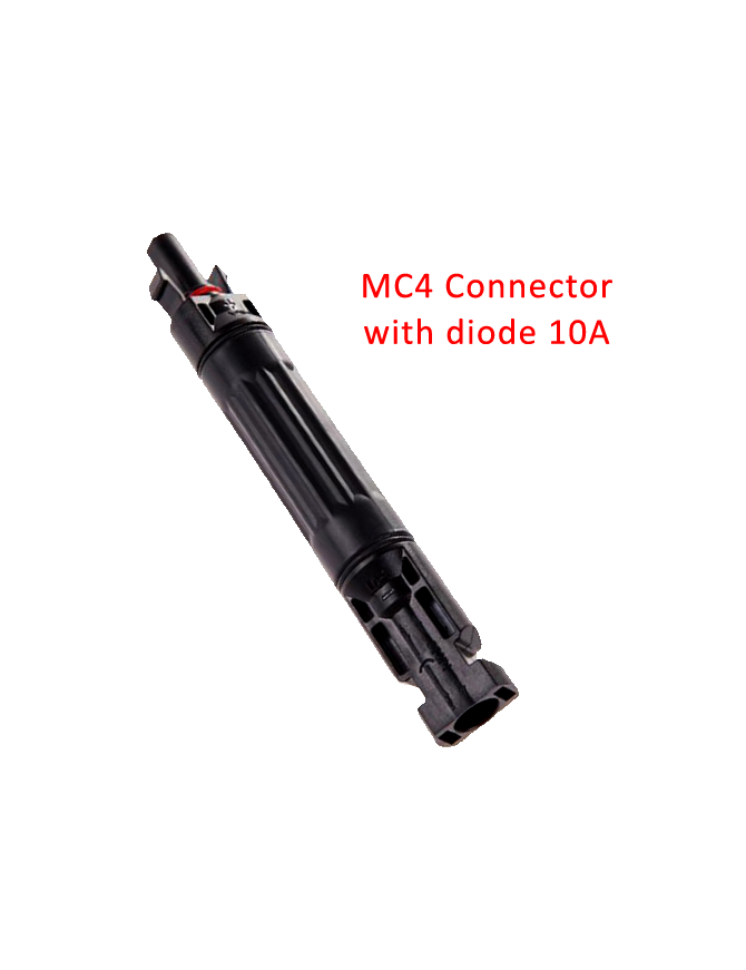 MC4-PV-FM ΒΥΣΜΑ - ΣΥΝΔΕΣΜΟΣ ΕΝΔΙΑΜΕΣΟΣ Φ/Β ΚΑΛΩΔΙΩΝ ΜΕ ΔΙΟΔΟ 10A