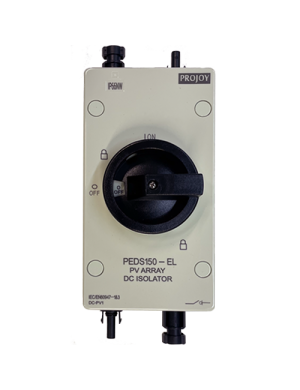 PROJOY PEDS150-EL25R-2 ΔΙΑΚΟΠΤΗΣ DC ΓΙΑ ΦΩΤΟΒΟΛΤΑΪΚΑ PROJOY