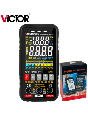 VICTOR VC-923E ΠΟΛΥΜΕΤΡΟ ΥΨΗΛΗΣ ΑΚΡΙΒΕΙΑΣ ΜΕ ΕΓΧΡΩΜΗ ΟΘΟΝΗ VICTOR