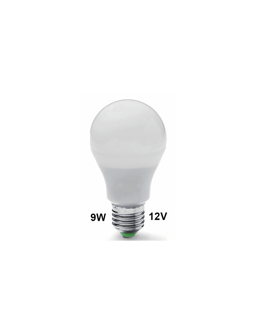 ΛΑΜΠΑ LED 9W-DW-12V-E27 12V 9W 6000K