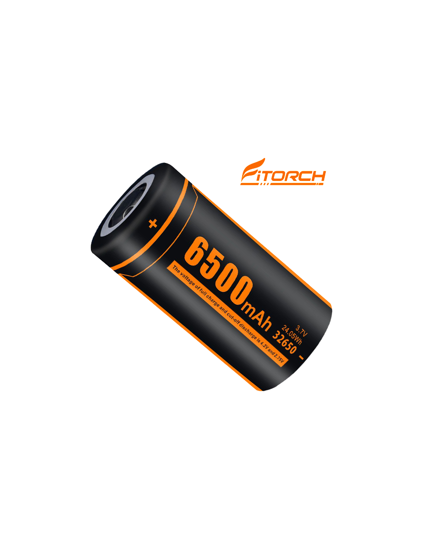 FITORCH 32650-6500mAH ΜΠΑΤΑΡΙΑ ΛΙΘΙΟΥ FITORCH
