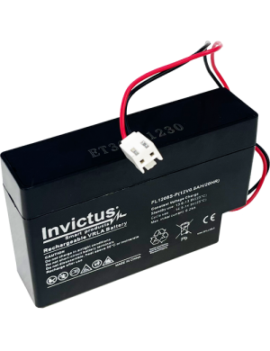 INVICTUS FL12-0,8 ΜΠΑΤΑΡΙΑ ΜΟΛΥΒΔΟΥ 0,8AH 12V INVICTUS