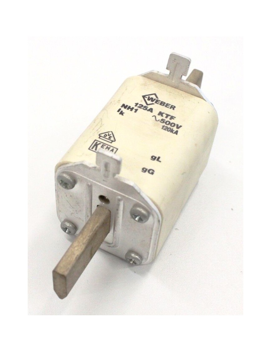 ΑΣΦΑΛΕΙΑ ΜΑΧΑΙΡΩΤΗ WEBER 125Α ΝΗ0 500V AC