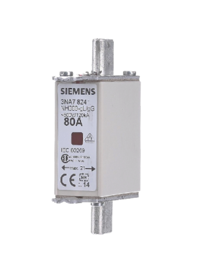 ΑΣΦΑΛΕΙΑ ΜΑΧΑΙΡΩΤΗ SIEMENS 80Α ΝΗ000 500V AC