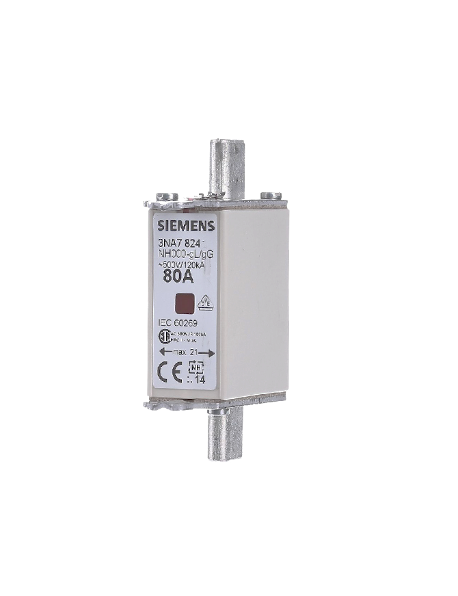 ΑΣΦΑΛΕΙΑ ΜΑΧΑΙΡΩΤΗ SIEMENS 80Α ΝΗ000 500V AC