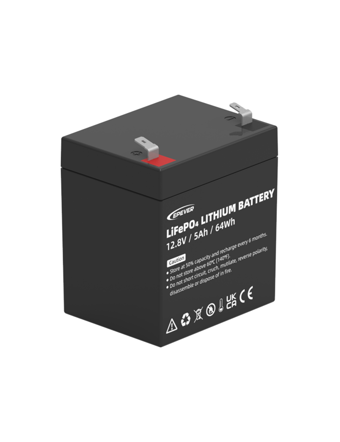 EPEVER EP-LFP1205 ΜΠΑΤΑΡΙΑ ΛΙΘΙΟΥ 64WH 12V EPEVER