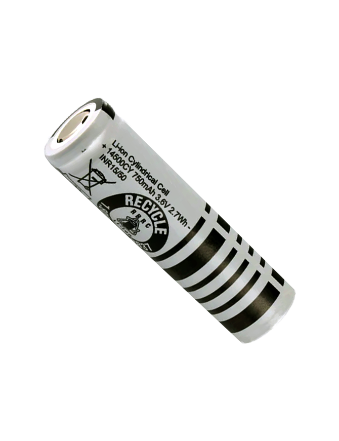 HIGHPOWER 14500 750mAh ΕΠΑΝΑΦΟΡΤΙΖΟΜΕΝΗ ΜΠΑΤΑΡΙΑ ΛΙΘΙΟΥ