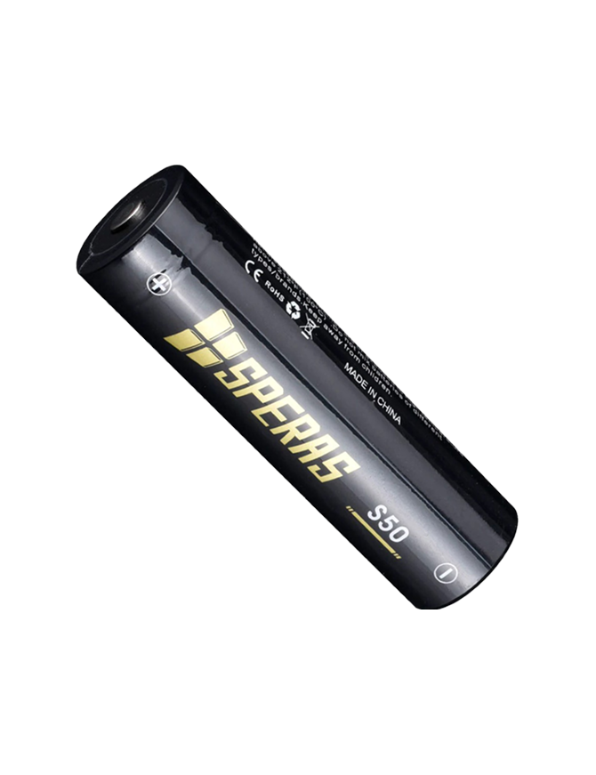 SPERAS S50 21700-5000mAh ΜΠΑΤΑΡΙΑ ΛΙΘΙΟΥ ΜΕ LG CELL SPERAS