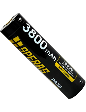 SPERAS PB38 18650-3800mAh ΜΠΑΤΑΡΙΑ ΛΙΘΙΟΥ SPERAS