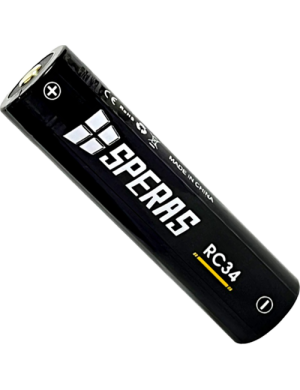 SPERAS RC34 18650-3400mAh ΜΠΑΤΑΡΙΑ ΛΙΘΙΟΥ ΜΕ USB SPERAS