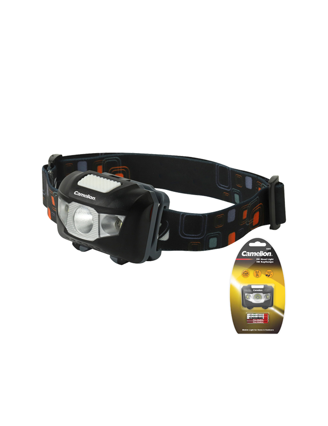 CAMELION S809-DB-5 HEADLIGHT ΦΑΚΟΣ ΚΕΦΑΛΗΣ COB LED 5W CAMELION